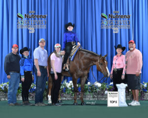 Tool Man  Level 1 Youth 13 and Under Western Pleasure 4th Place with Maddie McGraw